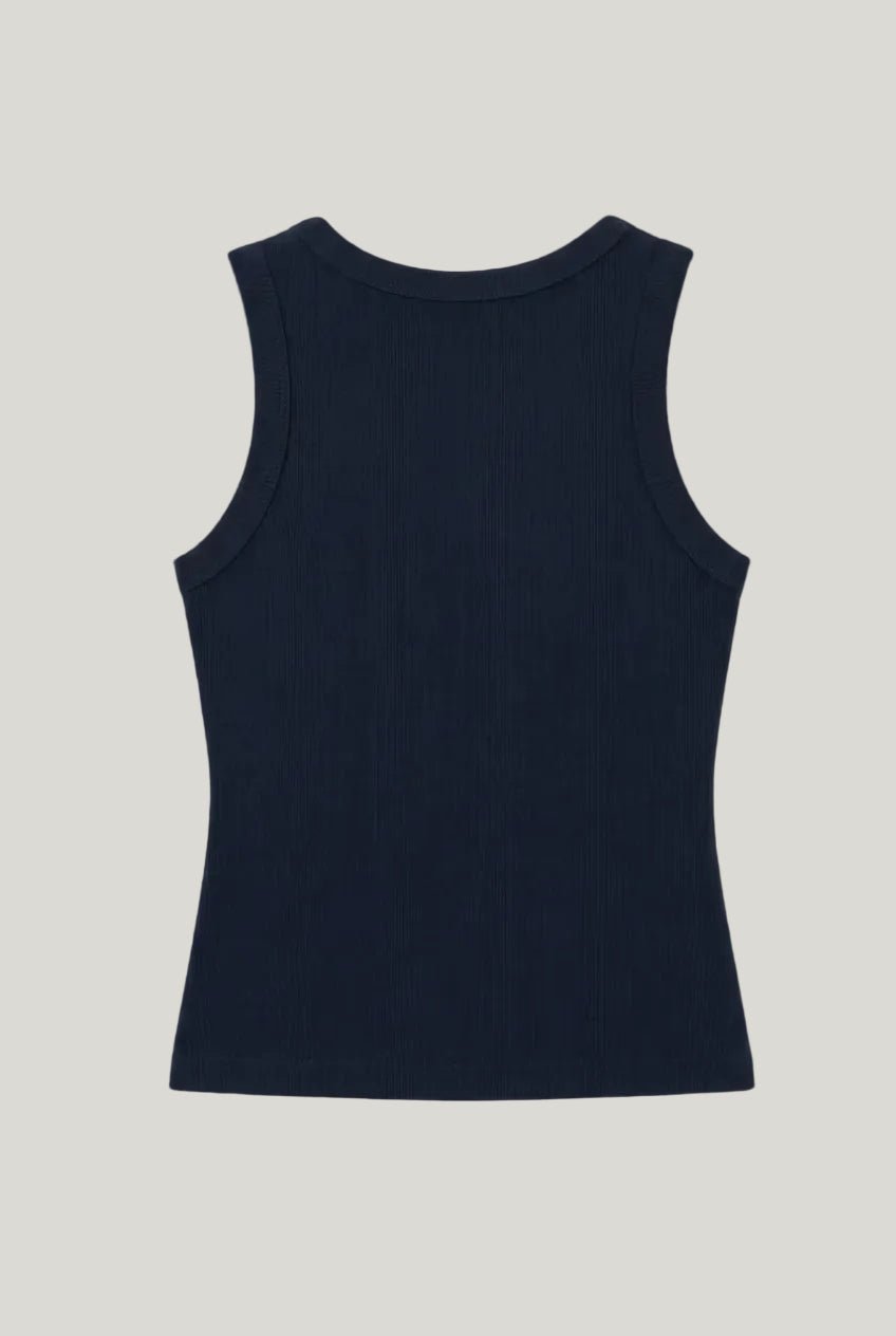 Essential Tank Top — Navy Blue