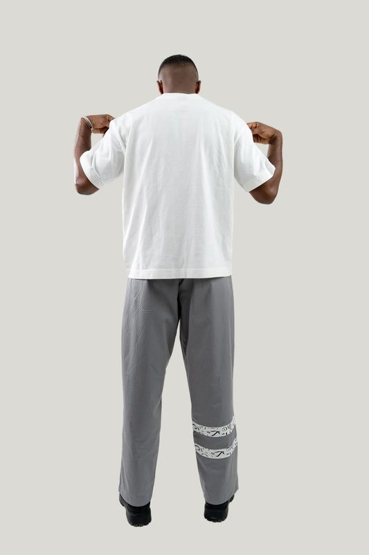 Arabic Tashkeel Tracksuit Trousers - Grey