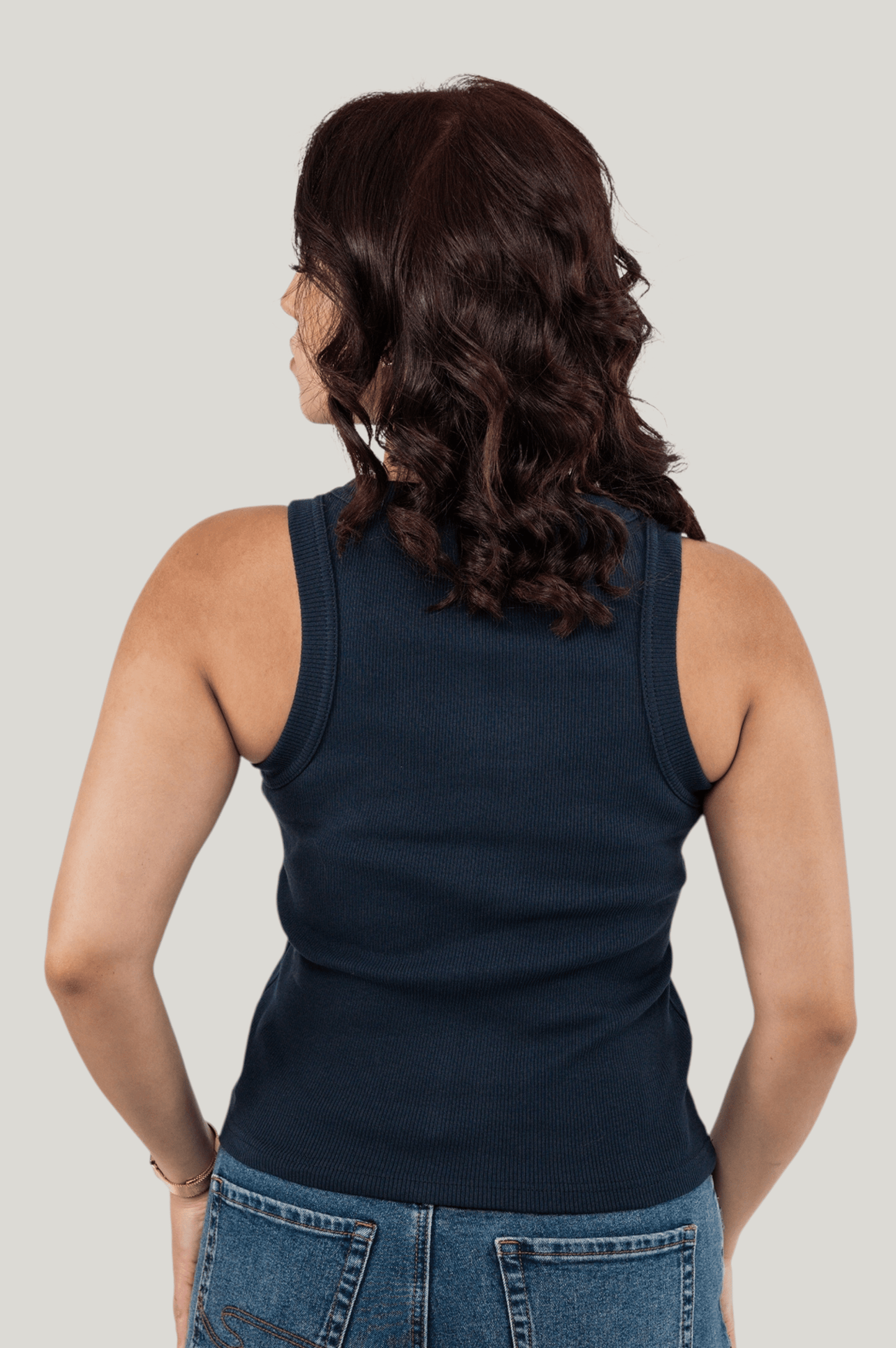Essential Tank Top — Navy Blue