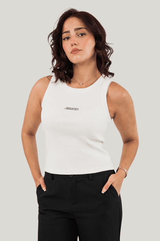 Essential Tank Top — Ecru