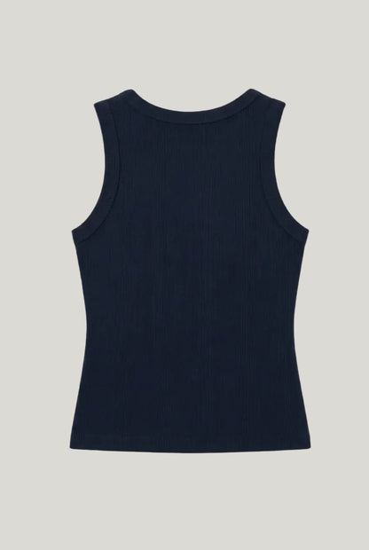 Essential Tank Top — Navy Blue