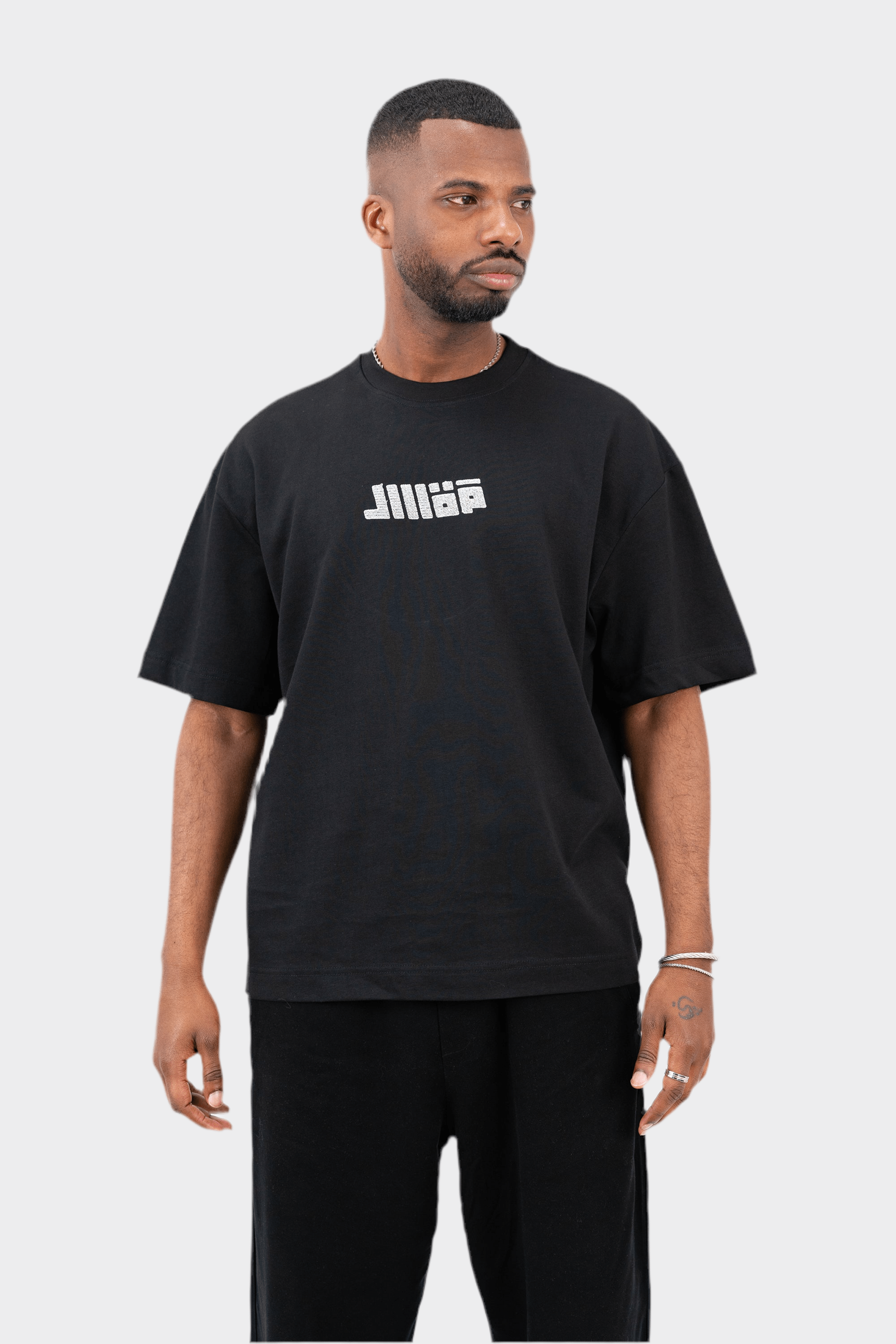 Prayer Beads T-Shirt - Black/White