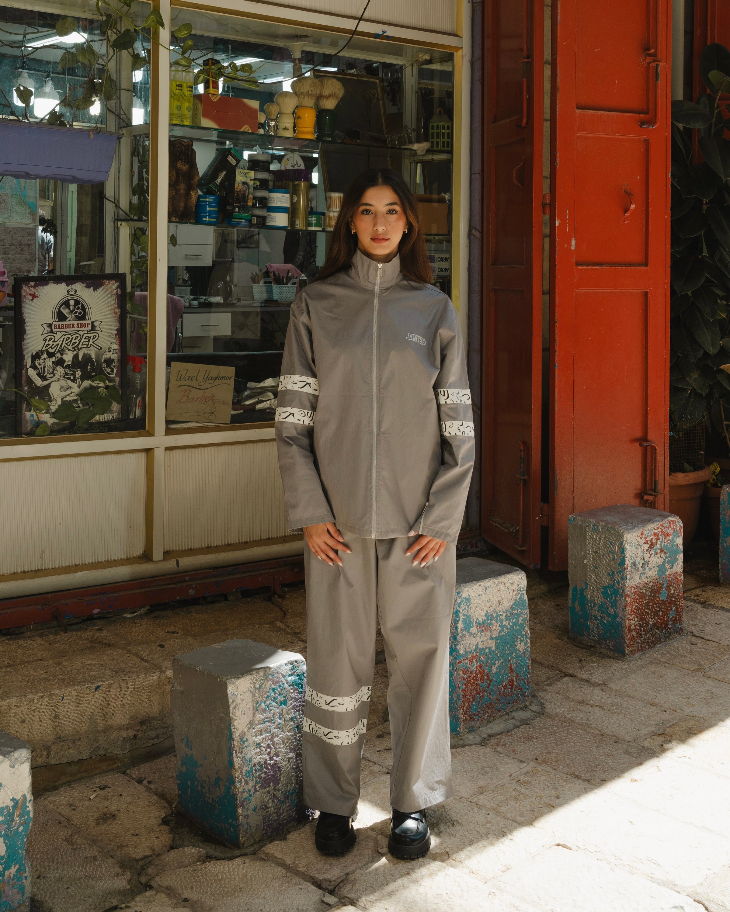 MQAAAR campaign photographed in a lived Palestinian setting
