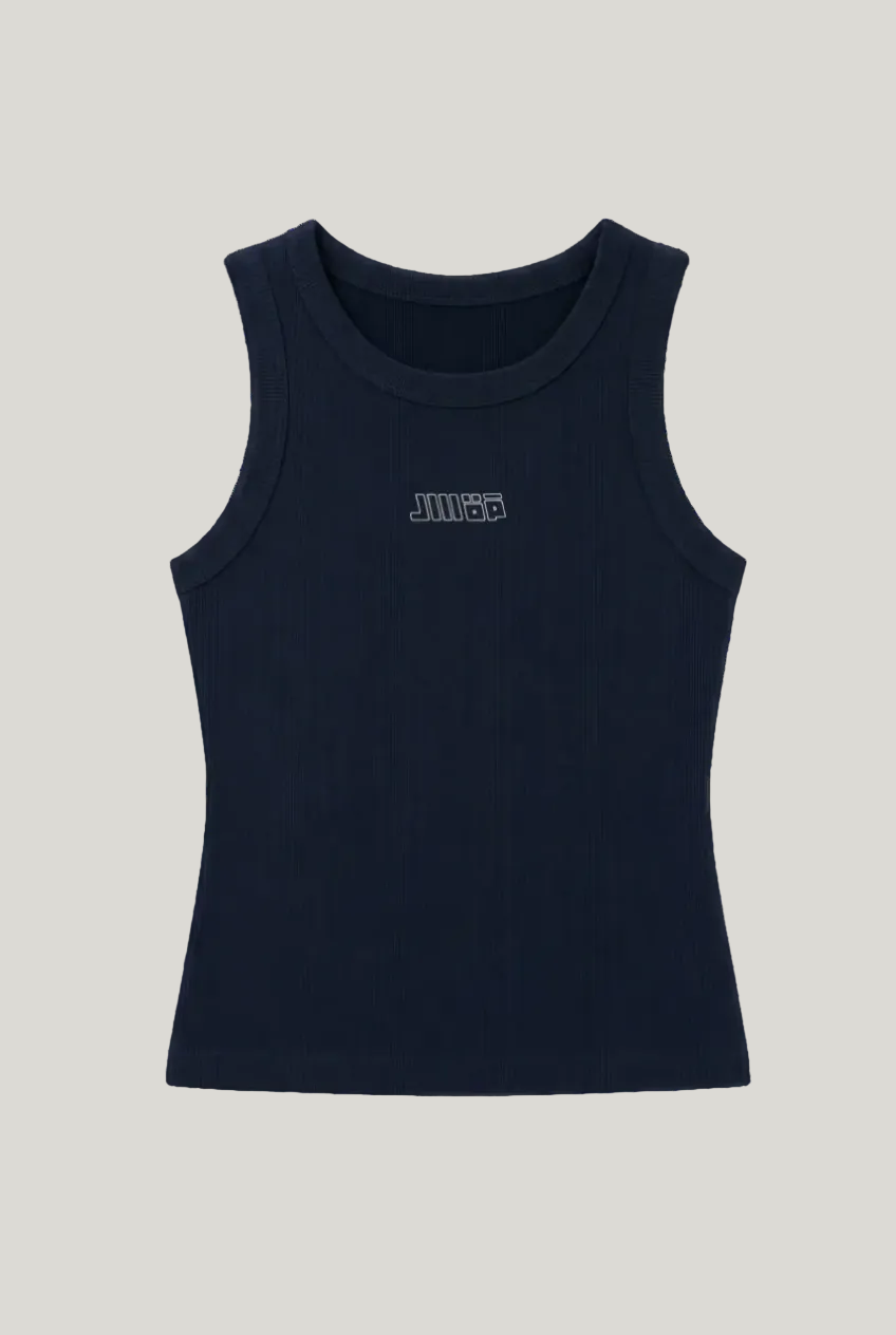 Essential Tank Top — Navy Blue