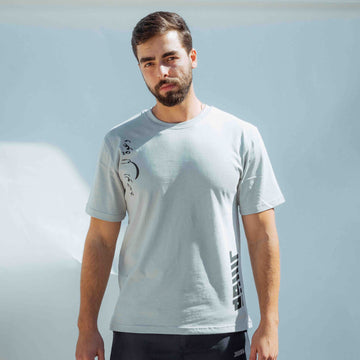 Arabic Calligraphy T-Shirt in Grey for Men