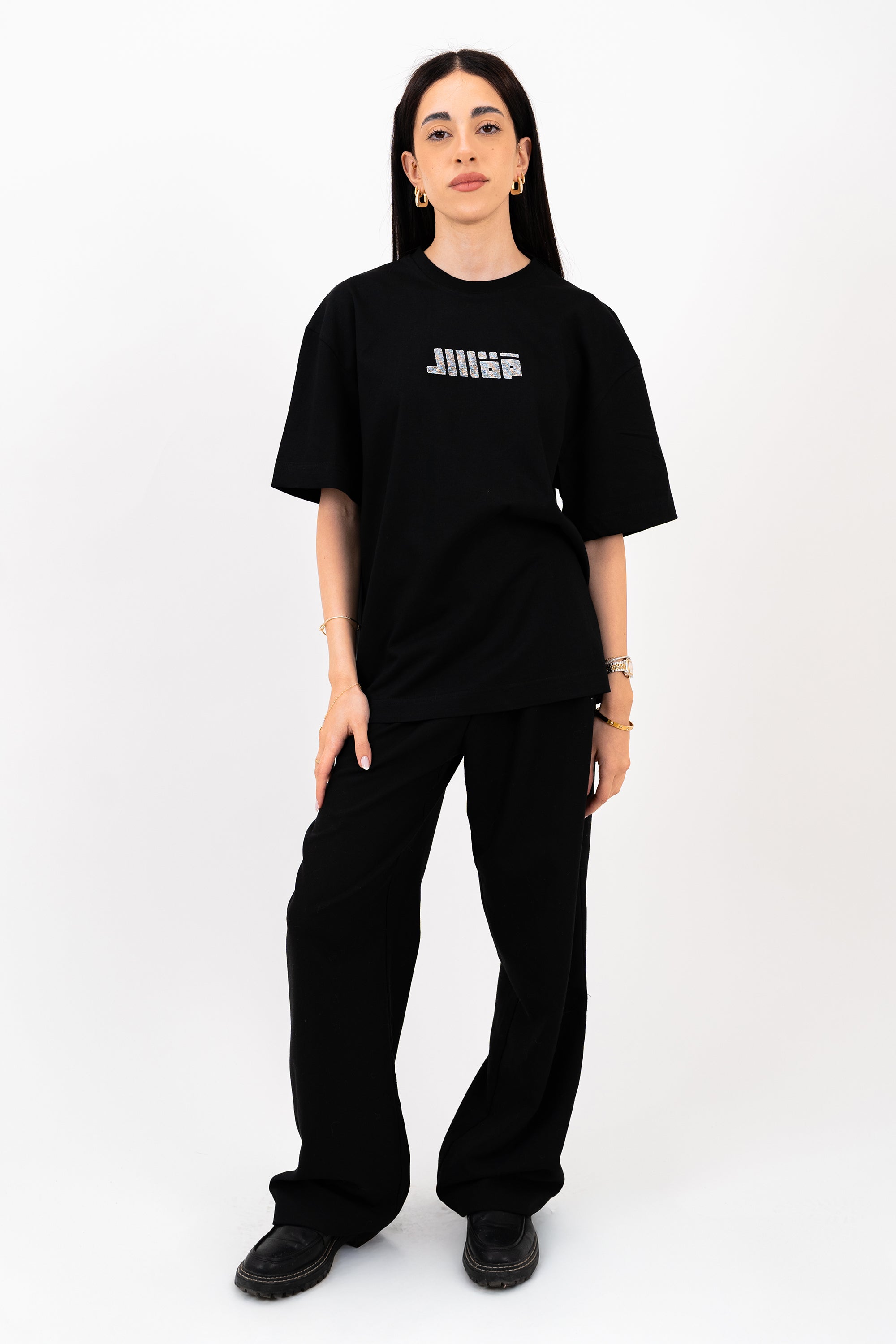 Prayer Beads T-Shirt - Black/White