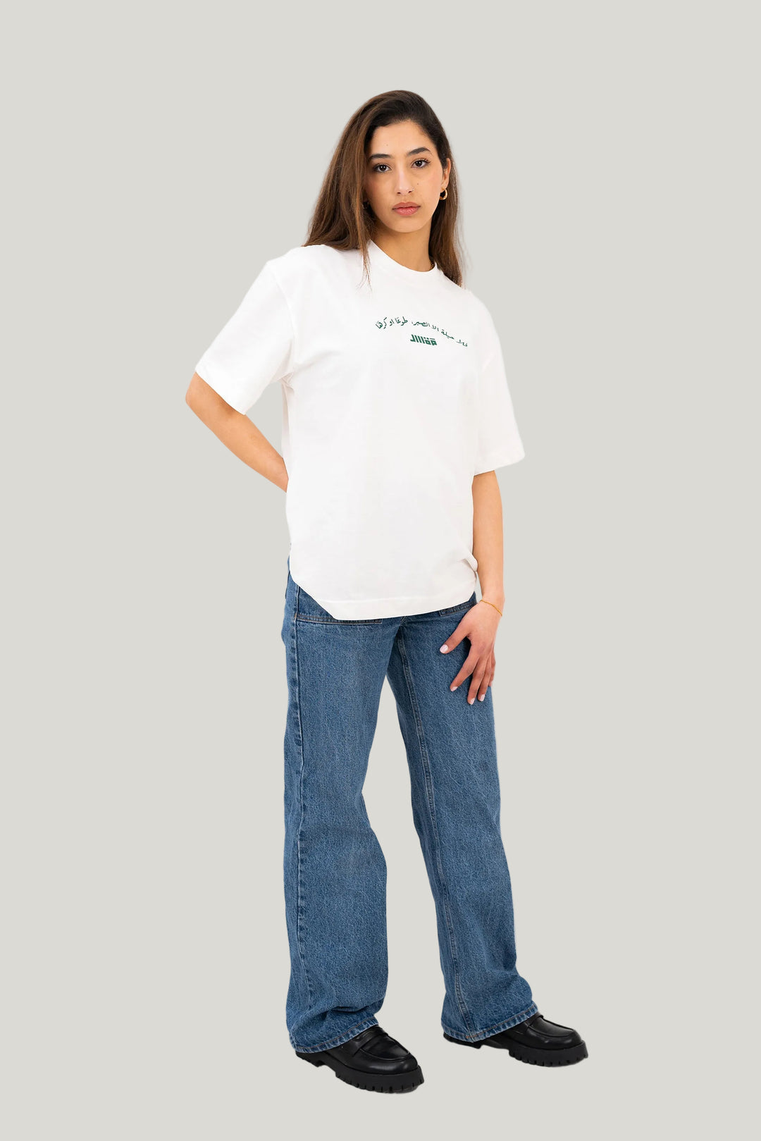 Cactus T-Shirt - Ecru/Green