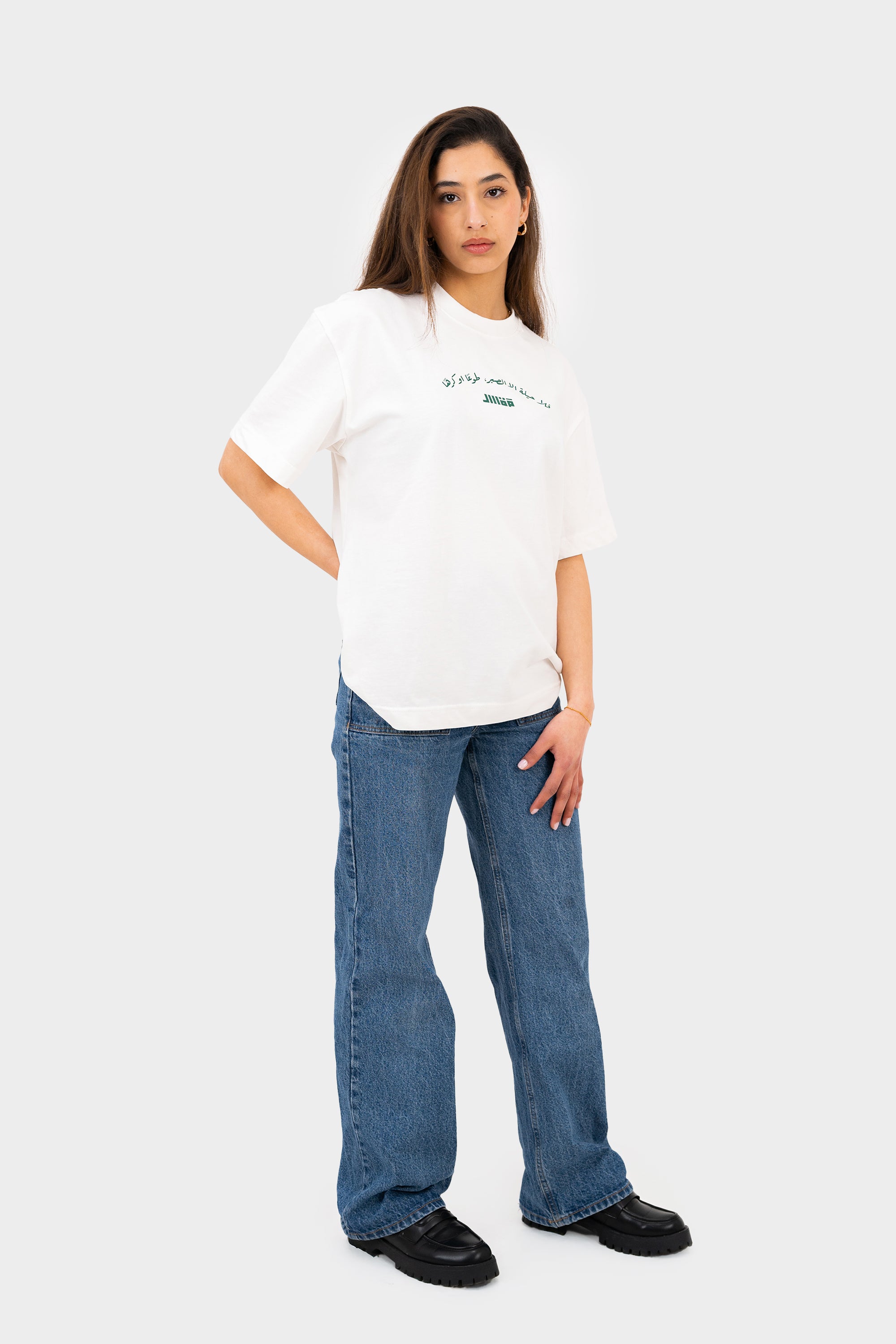 Cactus T-Shirt - Ecru/Green