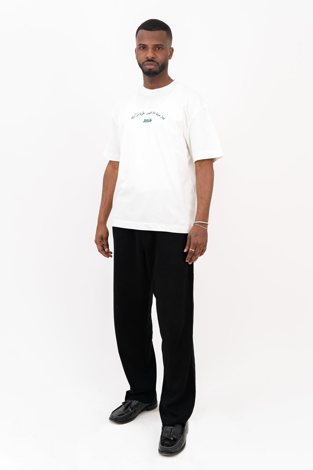Cactus T-Shirt - Ecru/Green