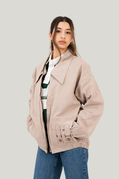 Signature Jacket - Beige
