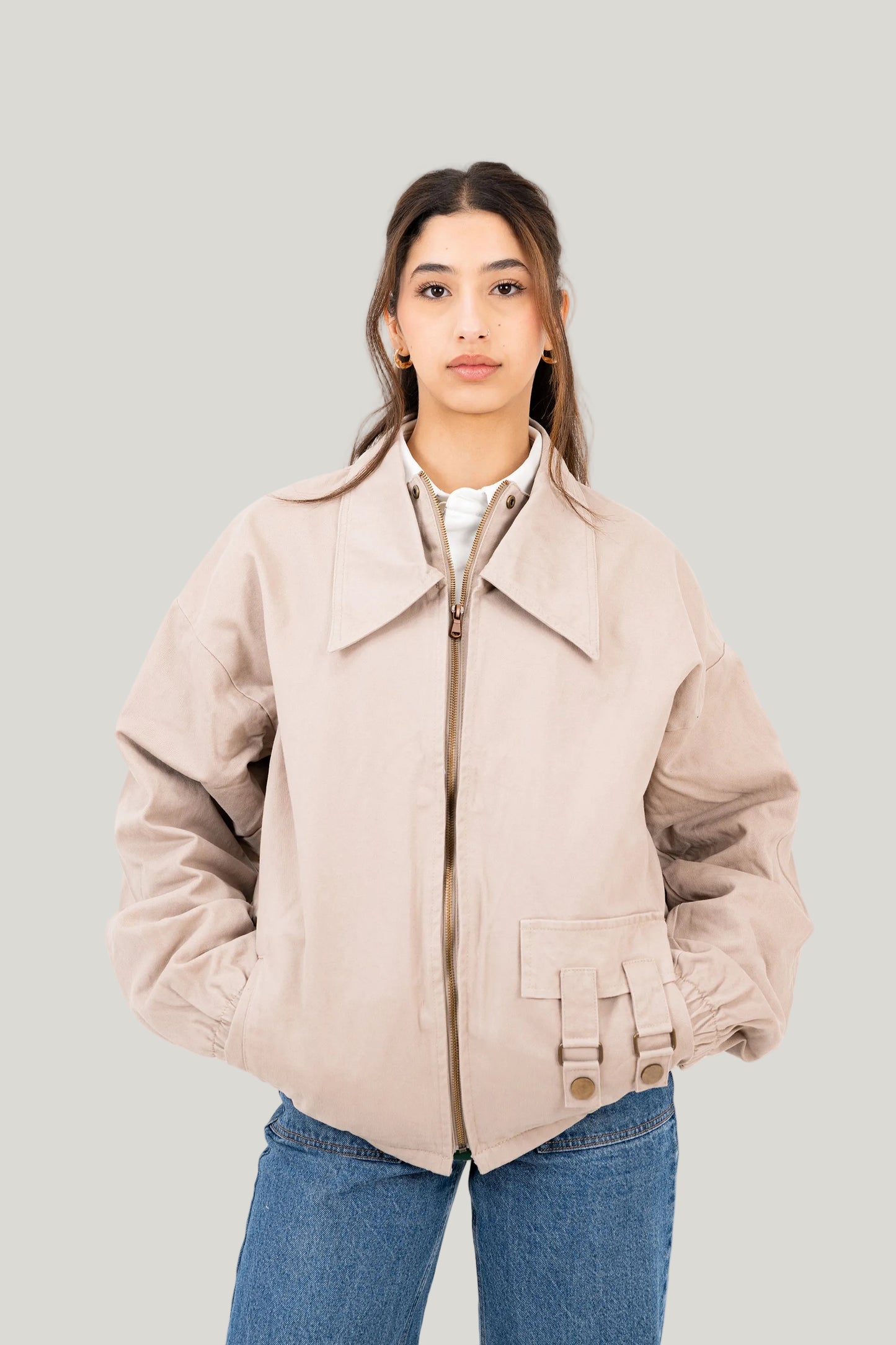 Signature Jacket - Beige