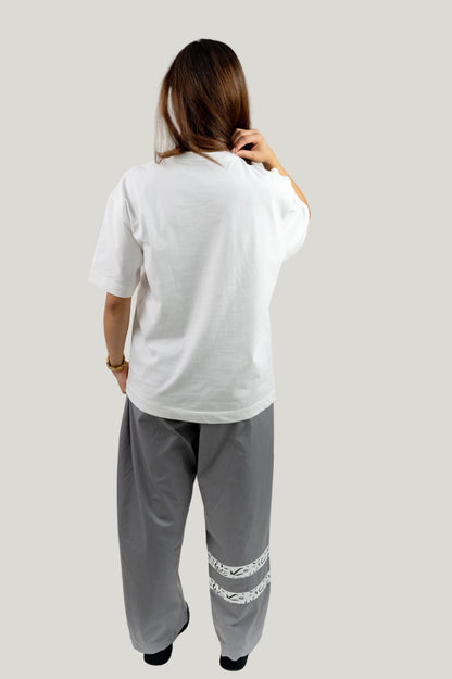 Arabic Tashkeel Tracksuit Trousers - Grey