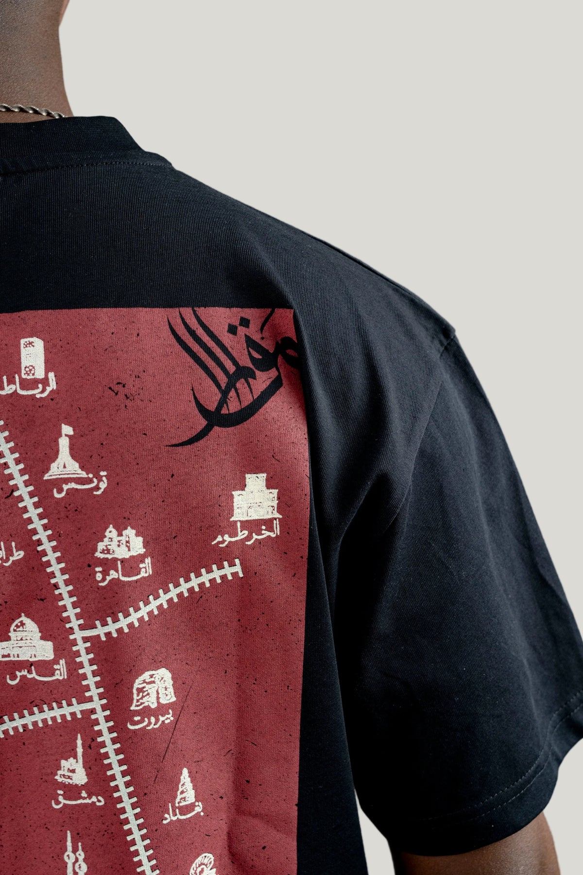 Sikka Map T-Shirt - Black