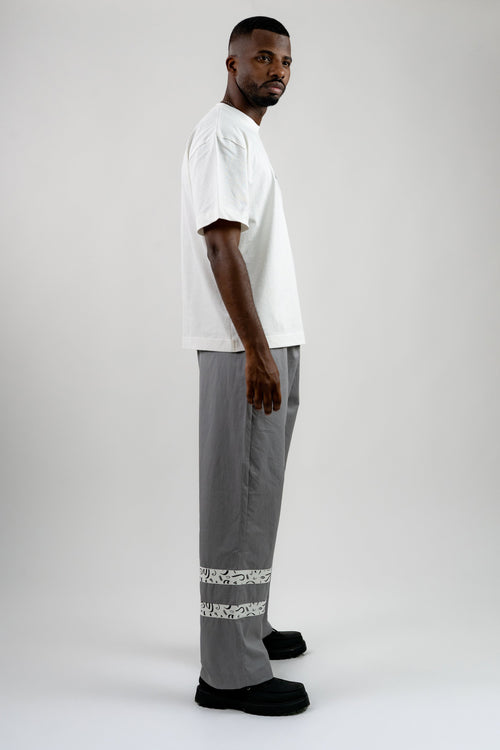 Arabic Tashkeel Tracksuit Trousers - Grey
