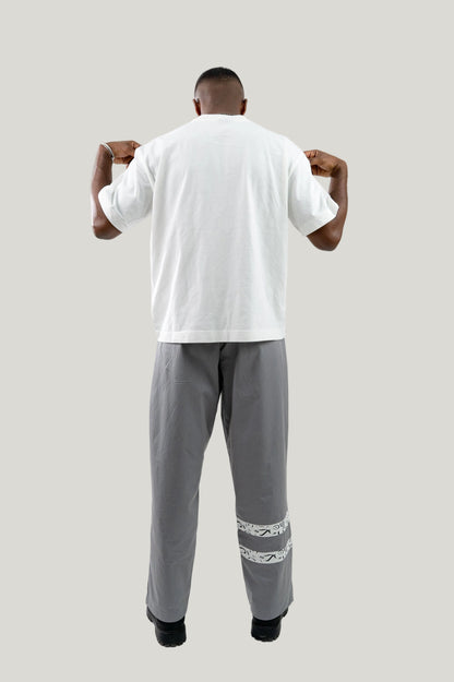 Arabic Tashkeel Tracksuit Trousers - Grey