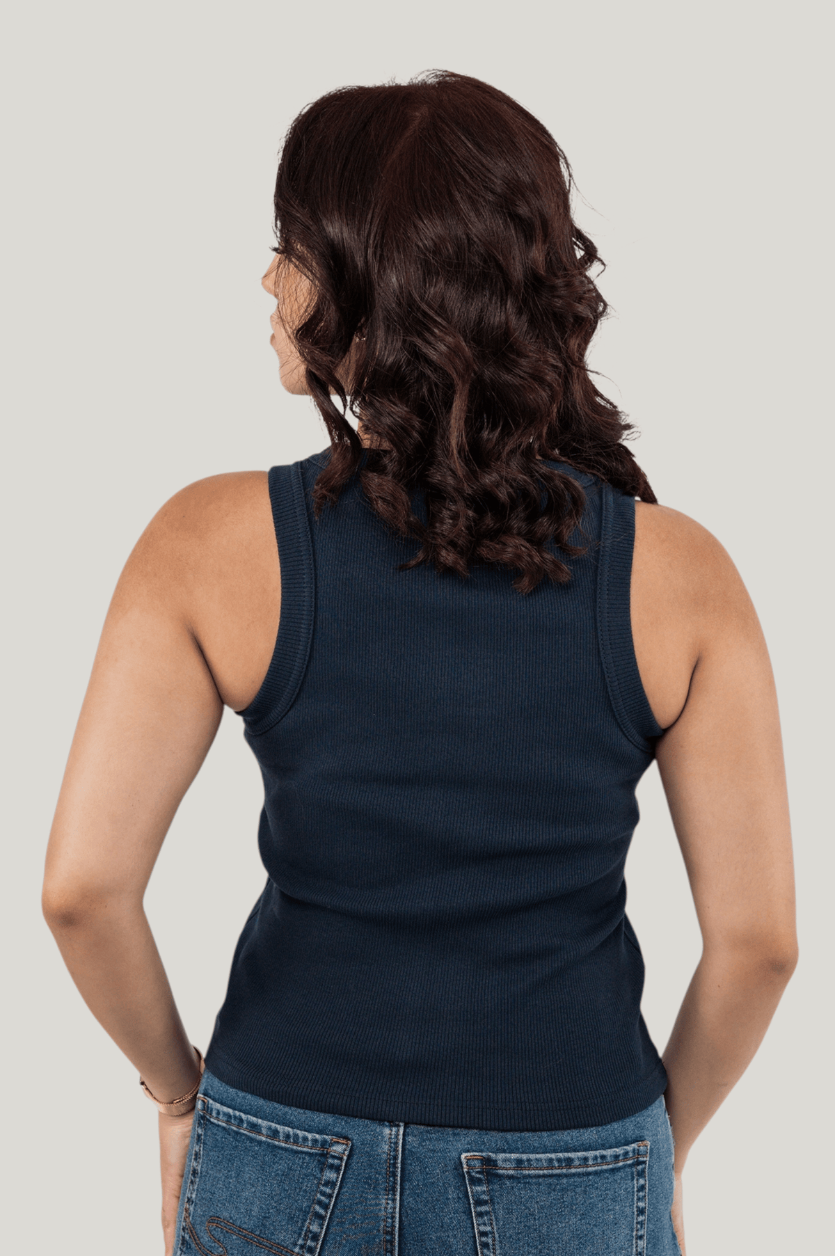 Essential Tank Top — Navy Blue