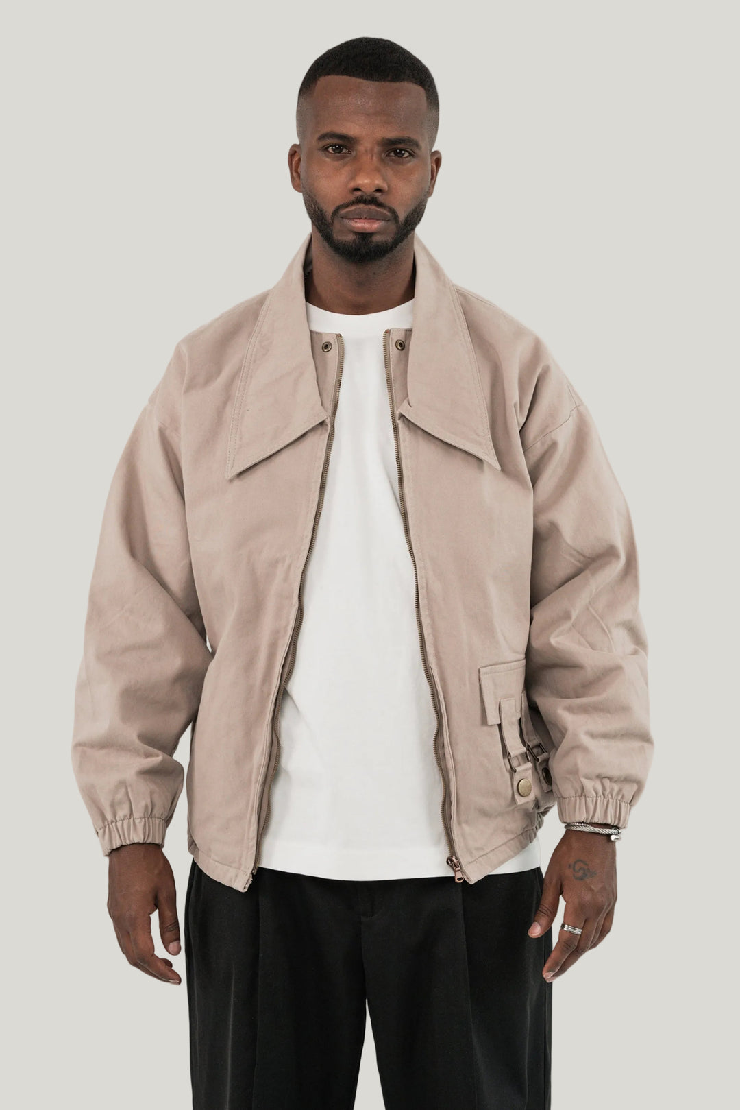 Signature Jacket - Beige