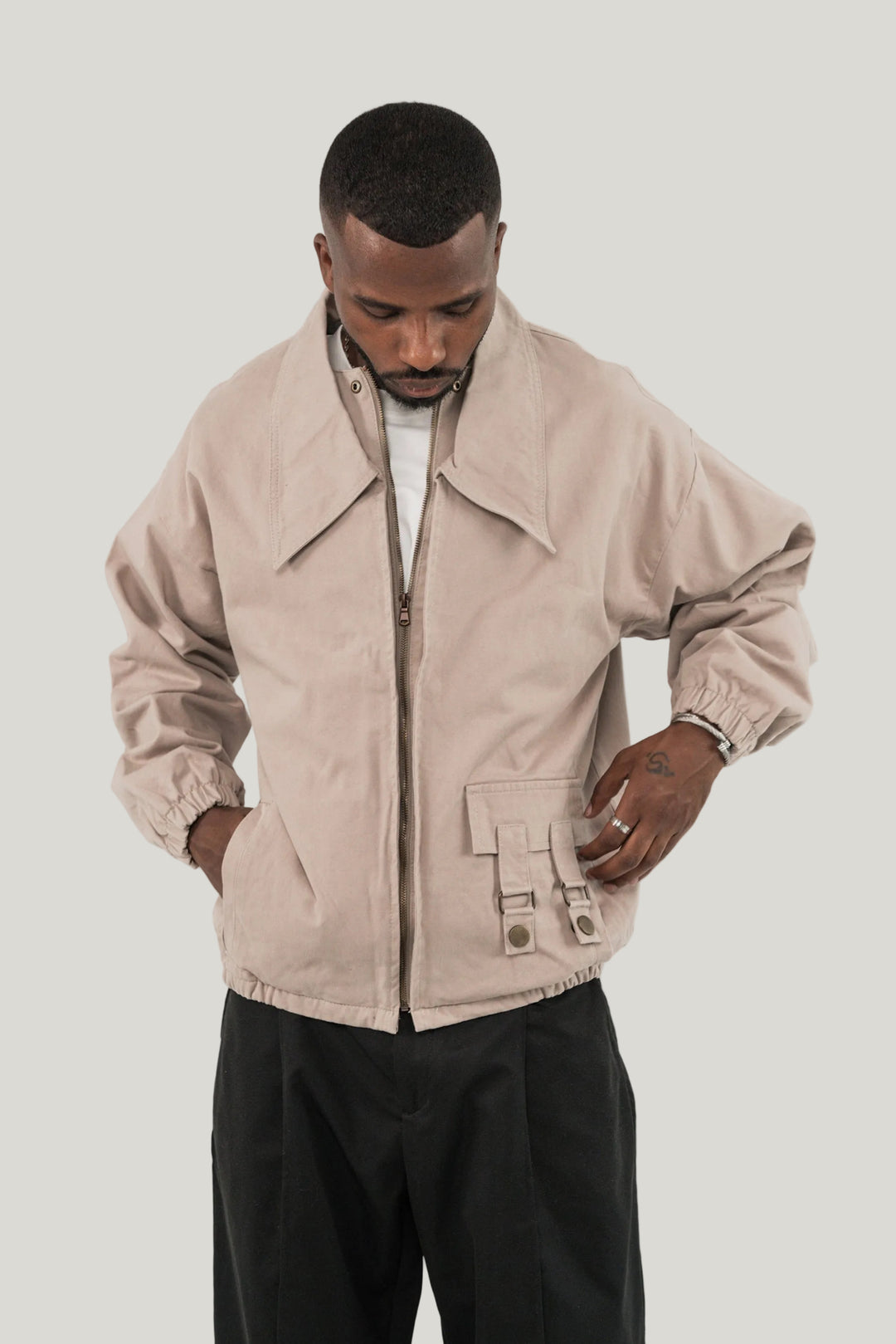 Signature Jacket - Beige