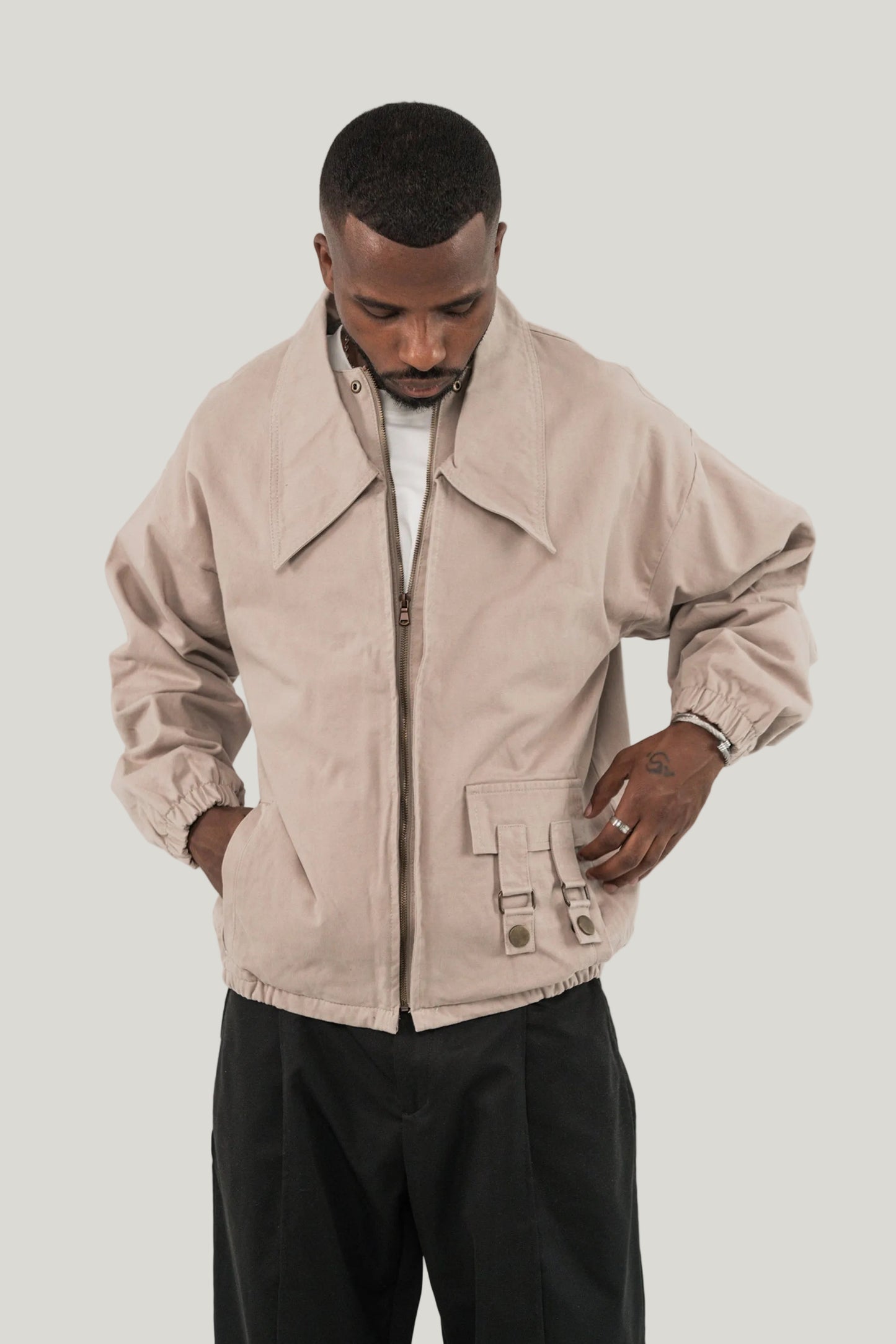 Signature Jacket - Beige