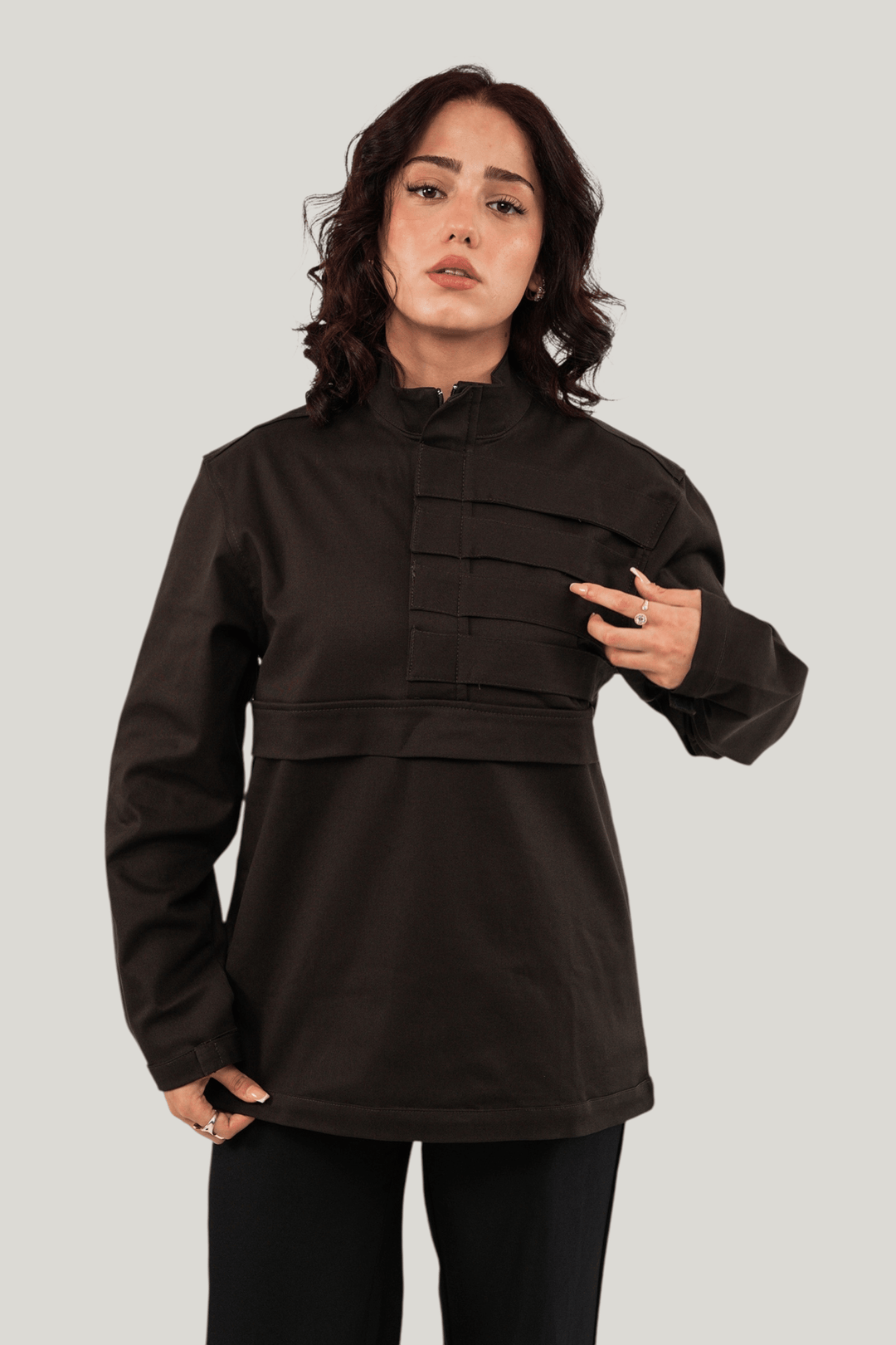 Sikka Pull-over - Dark Brown