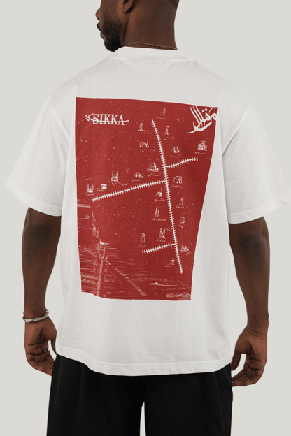 Sikka Map T-Shirt - Ecru
