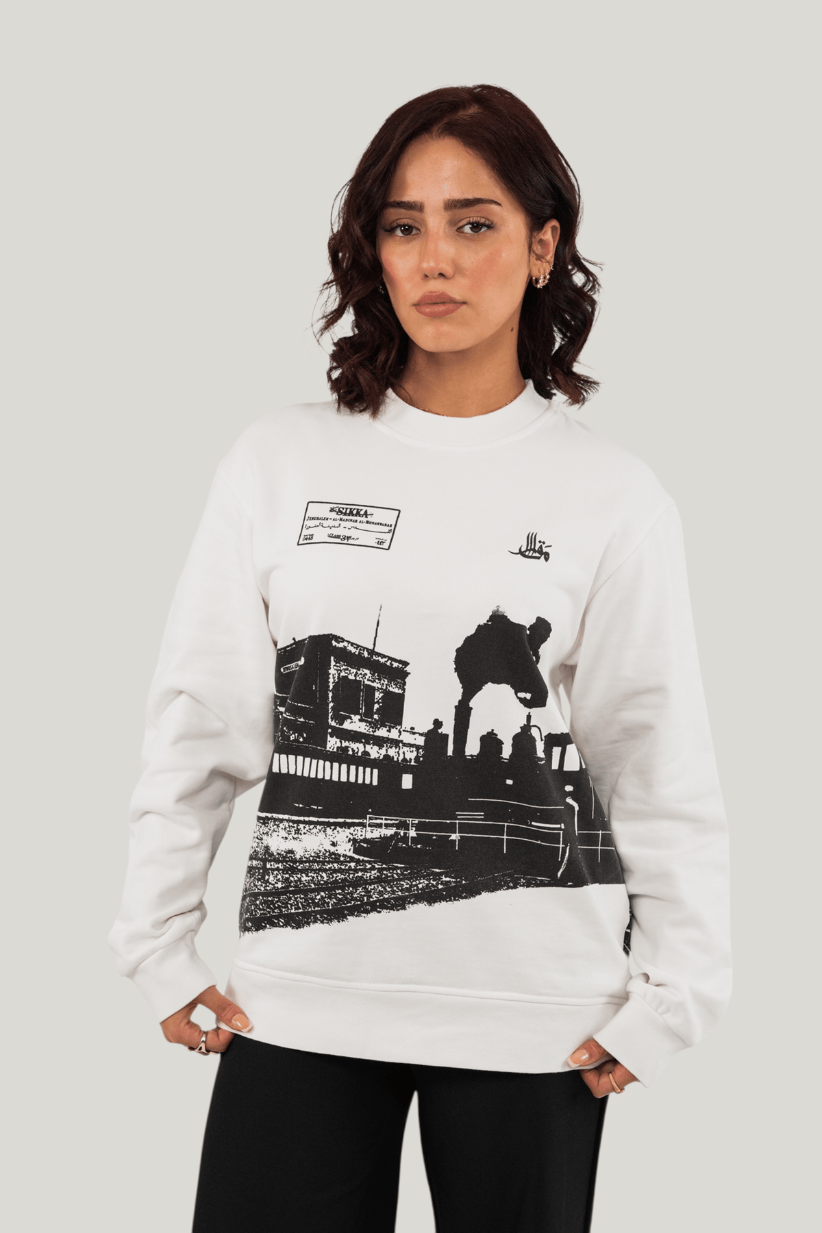 Sikka Sweatshirt — Ecru