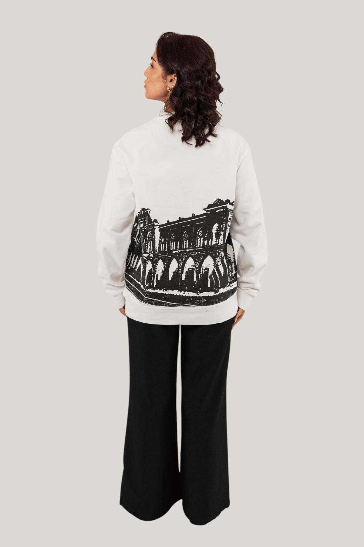 Sikka Sweatshirt — Ecru