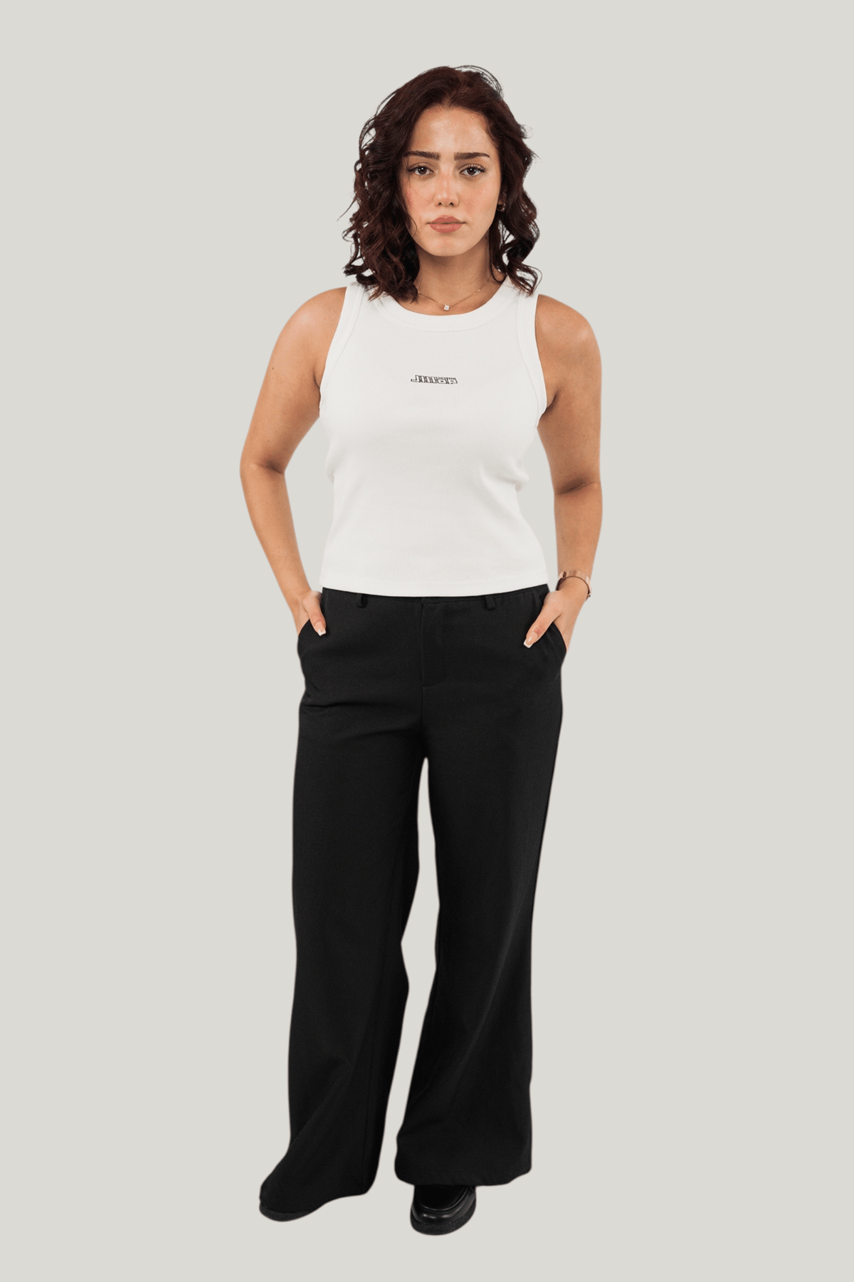 Essential Tank Top — Ecru