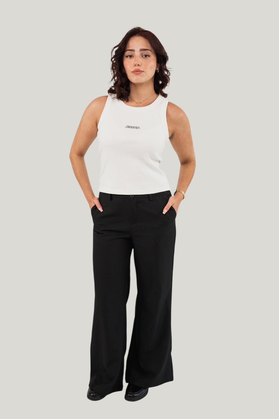 Essential Tank Top — Ecru