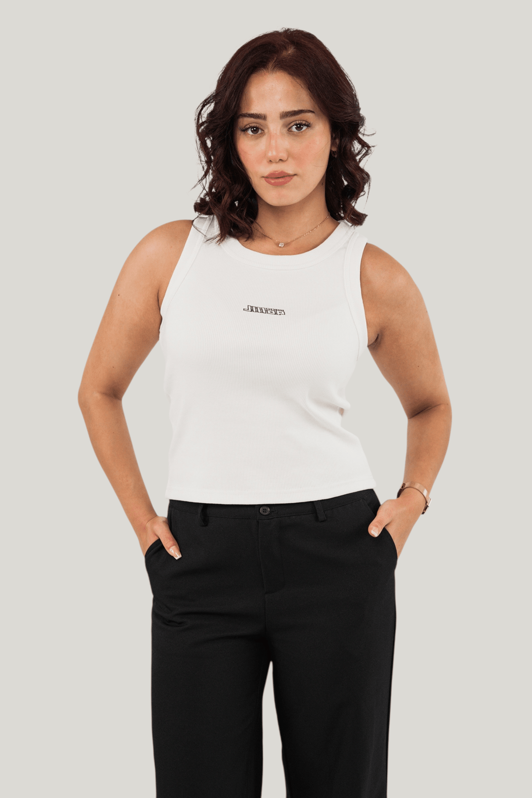 Essential Tank Top — Ecru